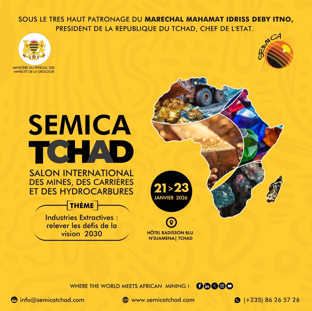 SALON INTERNATIONAL DES MINES, DES CARRIÈRES ET DES HYDROCARBURES.